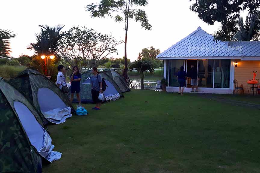 เที่ยวเขื่อนขุนด่านฯ 2 โตแมงโอ้ รีสอร์ท