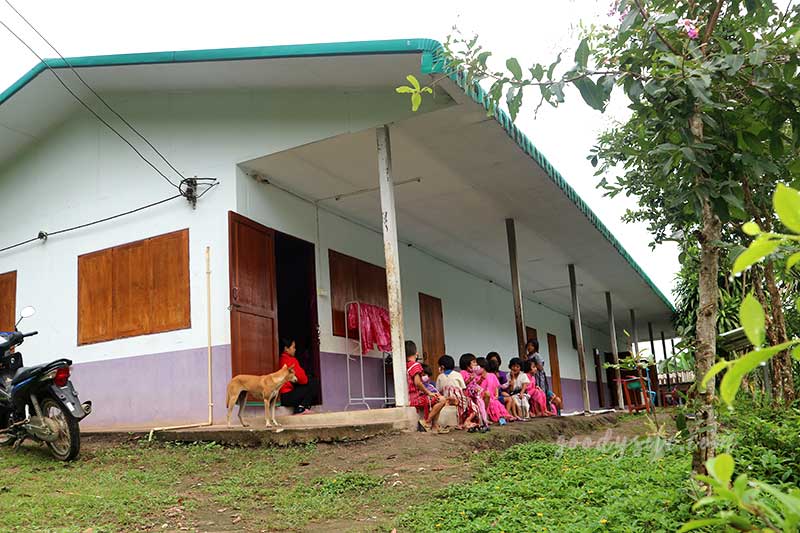 ตาก 1 โรงเรียนบ้านแม่ออกผารู ห้องเรียนสาขาทินึเด