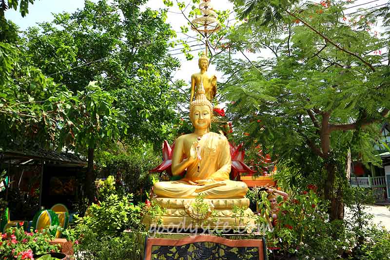 วัดหงษ์ทอง มีสะพานแก้ว