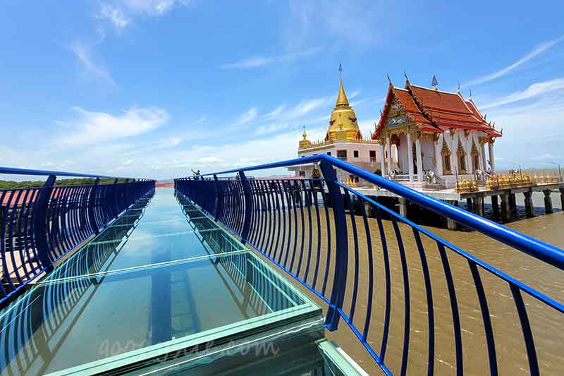 วัดหงษ์ทอง มีสะพานแก้ว