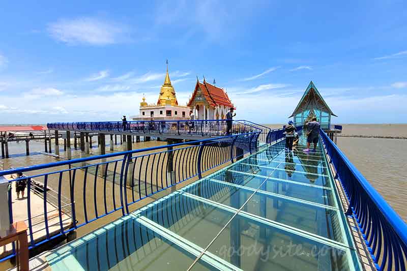 วัดหงษ์ทอง มีสะพานแก้ว
