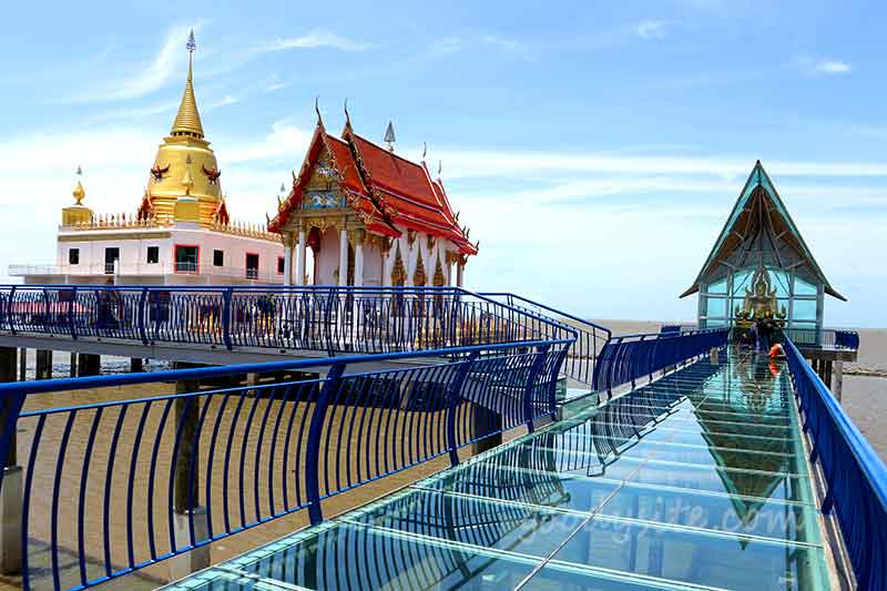 วัดหงษ์ทอง มีสะพานแก้ว