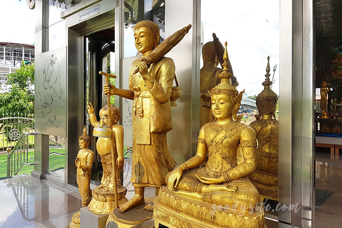 แปดริ้ว 2 วัดหัวสวน พระมหาเจดีย์ สแตนเลส