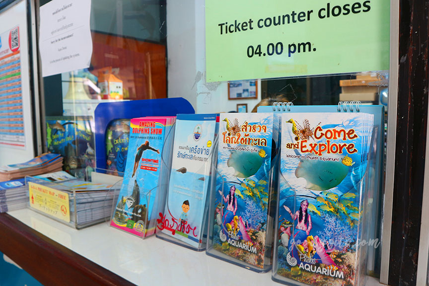 ภูเก็ต 6 สถานแสดงพันธุ์สัตว์น้ำภูเก็ต Phuket Aquarium