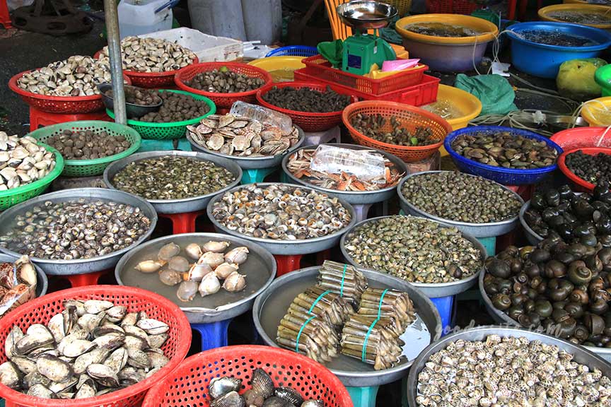 เวียดนาม 2 ตลาดสด