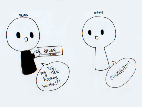 ได้รองเท้าสเก๊ตน้ำแข็งมา